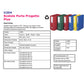 Scatola portaprogetti LEONARDI Plus PPL 25,5x35,5 cm - dorso 4 cm azzurro U204AZ