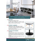 Piantana alogena UNILUX First grigio metallizzato con dimmer 100340559