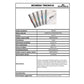 Cartelline con clip DURABLE SWINGCLIP® RETAIL PACK polipropilene flessibile A4 colori assortiti  conf. 5 - 228400