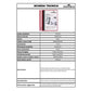 Cartellina ad aghi DURABLE DURAPLUS® A4 rosso 257903