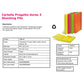Scatole portaprogetti FELLOWES Fluo dorso 3 cm PPL assortiti conf.4 - 1028101