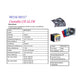 Porta CD e DVD FELLOWES jewel case slim colori assortiti conf.25 - 98317