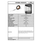 Nastro magnetico DURABLE scrivibile in rotolo bianco Lunghezza 5 mt x h 30 mm 170802