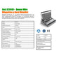 Rilegatrice a dorsi metallici FELLOWES Quasar Wire Capacità di perforazione 15 fogli - 5224101