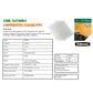 Copertine per rilegatrici FELLOWES Clear PVC A4 150my conf.100 pz - 5376001