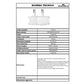 Portabadge rigido Durable 85x54 mm con clip di sicurezza orientabile trasparente Conf. 25 pezzi - 811819