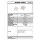 Tasche adesive DURABLE CORNERFIX® triangolari polipropilene trasparente 125x125mm  conf. 200 - 828219