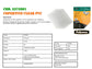 Copertine per rilegatrici FELLOWES Clear PVC A4 180my conf.100 pz - 5375901