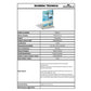Espositore portastampati da tavolo DURABLE PRESENTER A4 trasparente 858919