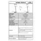 Espositore da terra DURABLE INFO SIGN A3  argento metallizzato - 481323