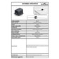 Clip fermacavi adesiva DURABLE CAVOLINE CLIP PRO 2 grafite per 2 cavi conf. da 4 - 504337