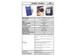 Tasche per identificazione Durable con fascette di aggancio blu f.to esterno mm 223x530- inserto A4 vert. cf. 50- 175007