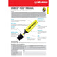 Evidenziatore Stabilo Boss Original 2-5 mm giallo 70/24