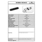 Clip fermacavi adesiva DURABLE CAVOLINE CLIP 4 grafite per 4 cavi conf. da 2 - 504037