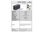 Scatola nascondi-cavi DURABLE con multi presa a 3 entrate 246x116x128 mm grafite 503537