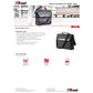 Borsa per computer Trust Atlanta fino a 16" in tessuto 1 scomparto nero - 21080