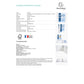 Raccoglitore personalizzabile Exacompta A4 maxi Kreacover® bianco 4 anelli a D 50 mm - 51944E