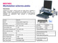 Workstation per schermo piatto FELLOWES Professional Series 23,5 x 65,72 x 29,21 cm grigio/nero - 8037401