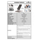 Porta tablet da tavolo DURABLE per tablet da 7" a 13" argento metallizzato 15,5x24,2x18,3cm - 893023
