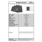 Cartellina con clip DURABLE DURASWING® COLOR polipropilene scuro A4 colore clip assortiti  Conf. 5 pezzi - 230400