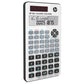 Calcolatrice scientifica a doppia alimentazione HP 10s+ display 2 linee e 240 funzioni bianco - HP-10SPLUS/B1S