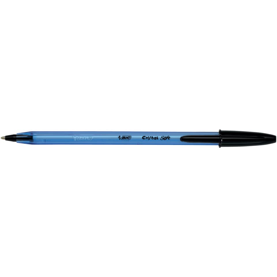 Penna a sfera BIC Cristal Soft M 1,2 mm blu 951434