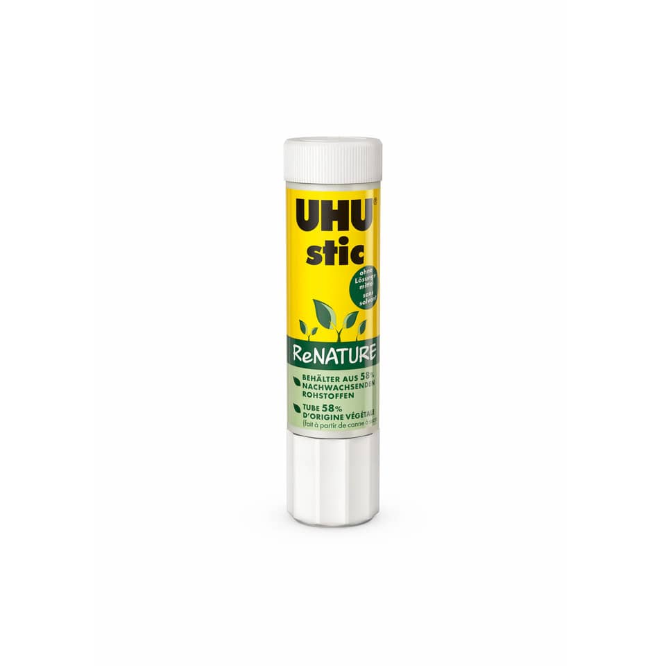 Colla stick UHU Stic ReNATURE  21 gr - D1387