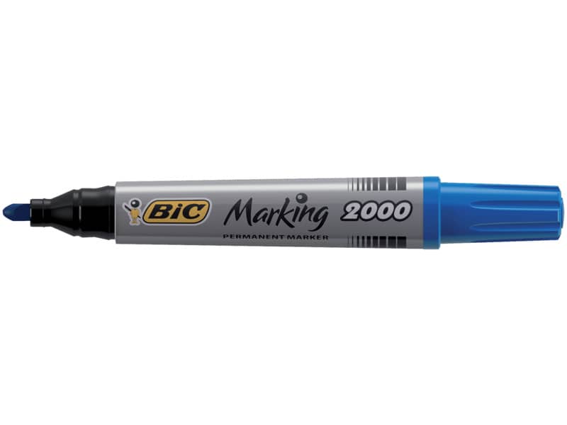 Marcatore permanente BIC Marking 2000 punta conica 4,95 mm blu 8209143