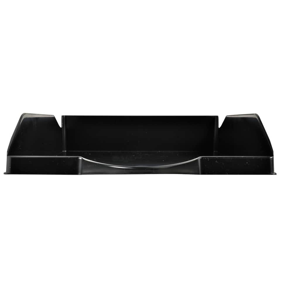 Vaschetta portacorrispondenza Exacompta ECOTRAY EcoBlack plastica A4+ nero 123014D