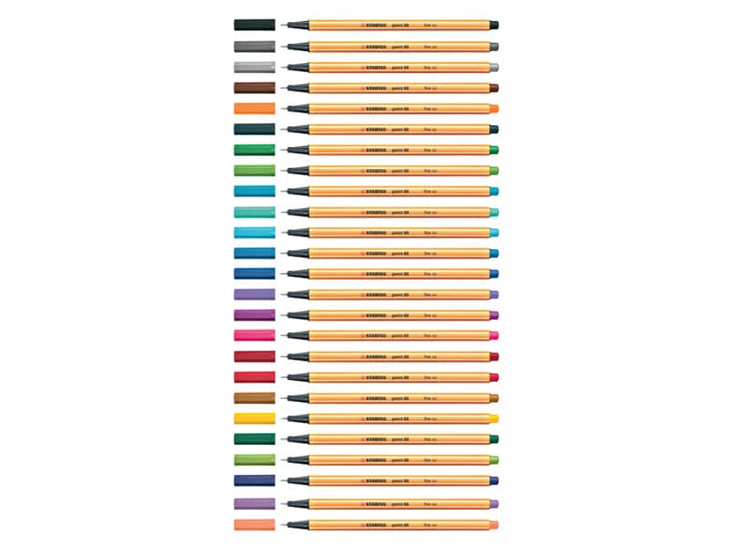 Fineliner Stabilo Point 88® 0,4 mm  verde foglia - 88/43