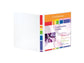 Raccoglitore personalizzabile Exacompta A4 maxi Kreacover® 4 anelli a D bianco 30 mm - 51942E