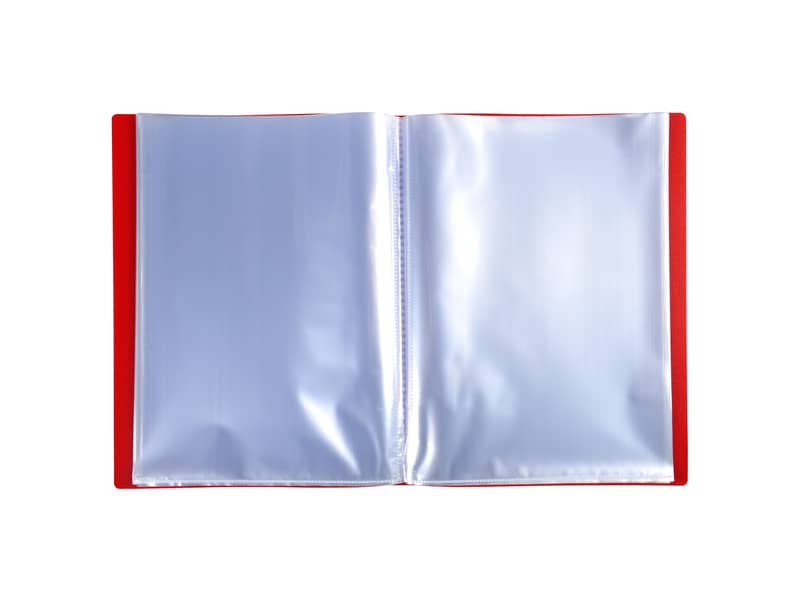 Portalistini Exacompta LINEA OPACO 8 colori assortiti ppl A4 40 buste 8540E
