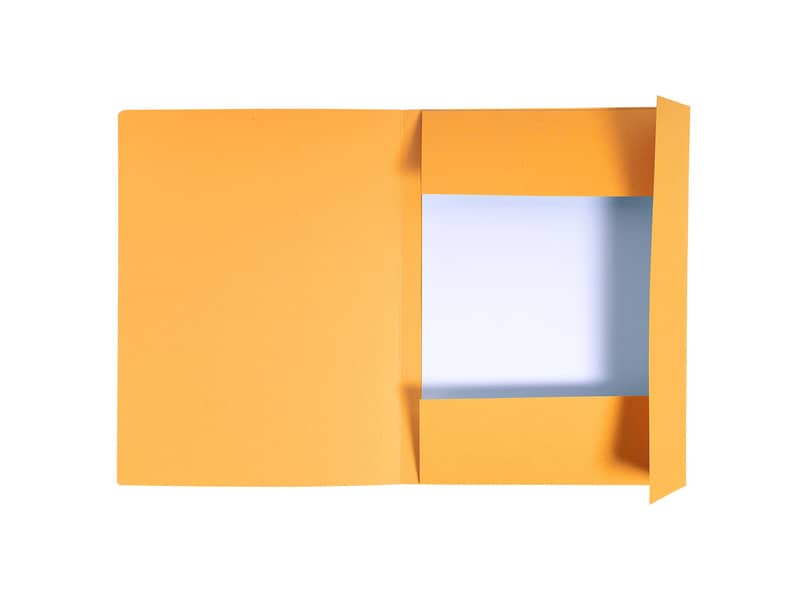 Cartelline a 3 lembi Forever® 24,5x35 cm arancio conf. 50 pezzi - 449009E