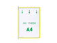 Buste per leggio Tarifold® T-Technic A4 giallo - PVC bordo rinforzato Conf. 10 pezzi - 114004