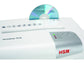 Distruggidocumenti uso moderato HSM Shredstar S10 - P-2 - 18 L - taglio a strisce 6 mm - bianco/argento - 1042121