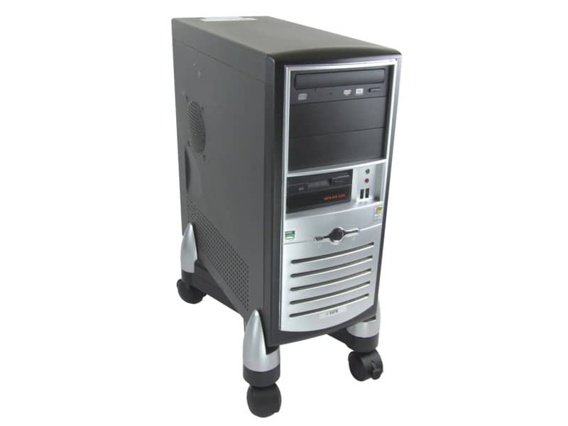 Supporto FELLOWES Office Suites™ per CPU/Distruggidocumenti ABS grigio/nero 42x21x27 cm - 8039001