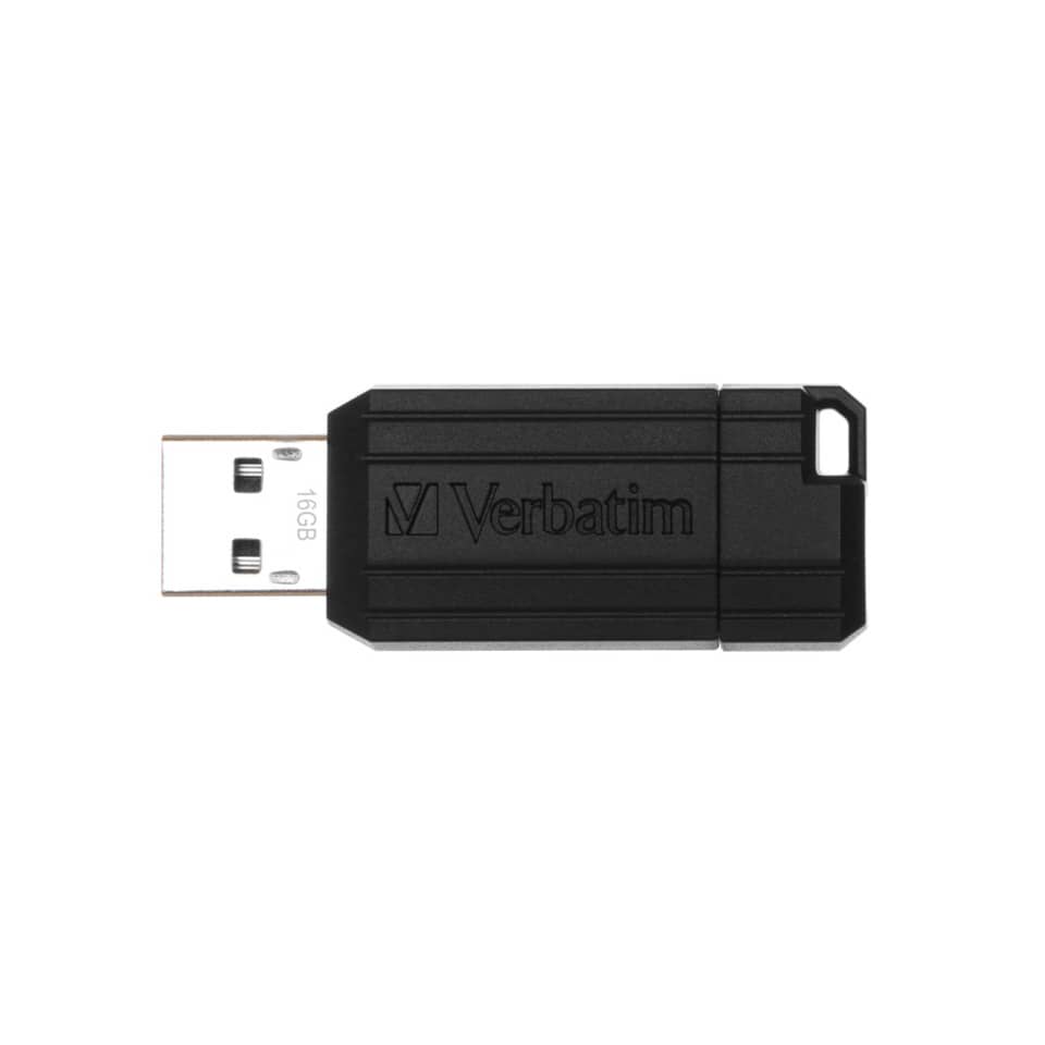 Chiavetta USB PinStripe 2.0 Verbatim 16 GB 49063