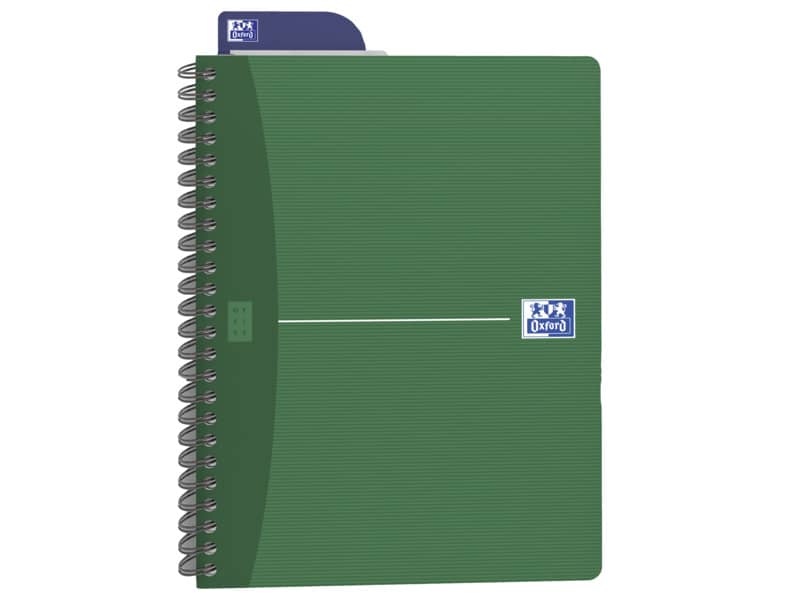 Quaderno spiralato OXFORD Office Essentials A5 assortiti quadretti 5 mm 100102938