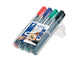 Marcatori permanente punta tonda Staedtler Lumocolor permanent marker 352 assortiti  astuccio da 4 pezzi - 352 WP4