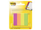 Segnapagina removibili in carta Post-it® Notes Markers Capetown 4 blocchetti assortiti Conf. da 4x50 - 670-4CA-EU