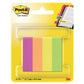 Segnapagina removibili in carta Post-it® Notes Markers Capetown 4 blocchetti assortiti Conf. da 4x50 - 670-4CA-EU