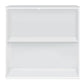Mobile basso a giorno Frensy BYTE 1 ripiano 90x45x90 cm grigio UBGM99