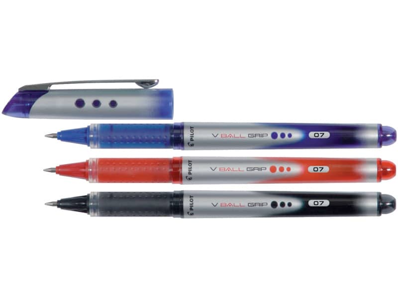 Roller a inchiostro liquido Pilot V BALL punta 0,7 mm rosso M 011272