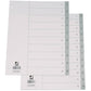 Divisore numerico Q-Connect grigio 22,5x29,7 cm ppl 1-12 KF01826