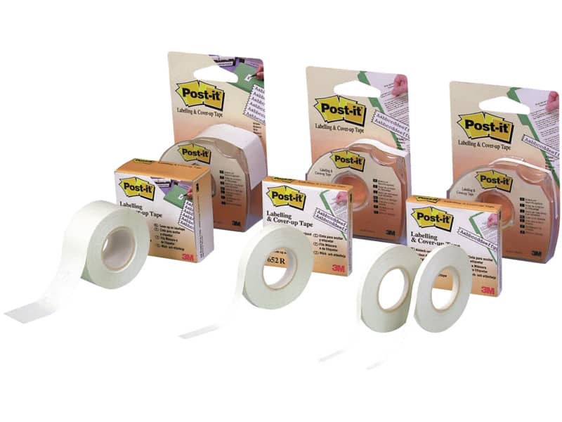 Nastro adesivo per correzione Post-it® Cover Up in carta removibile 8 righe - 658H