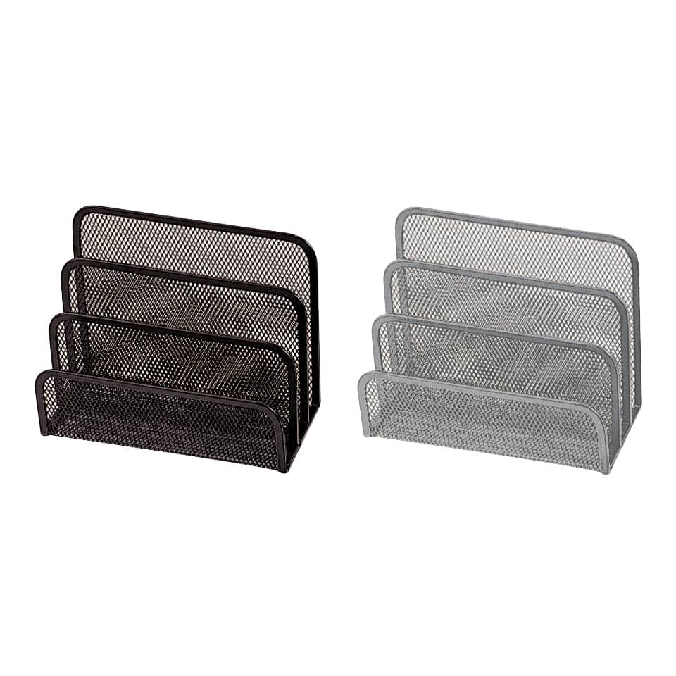 Sparticarte in metallo Q-Connect 17x13,5x8,3 cm nero KF00876