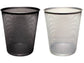 Cestino in metallo Q-Connect 19 l h 34,5 cm x diametro 29,5 cm argento KF00849