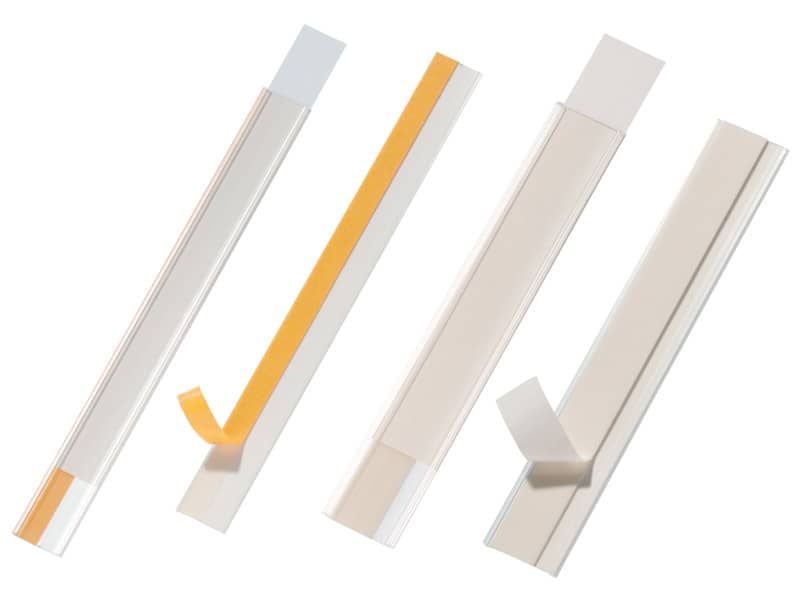Portaetichette adesivi DURABLE SCANFIX 30 polipropilene trasparente 30x200 mm conf. 5 - 802419