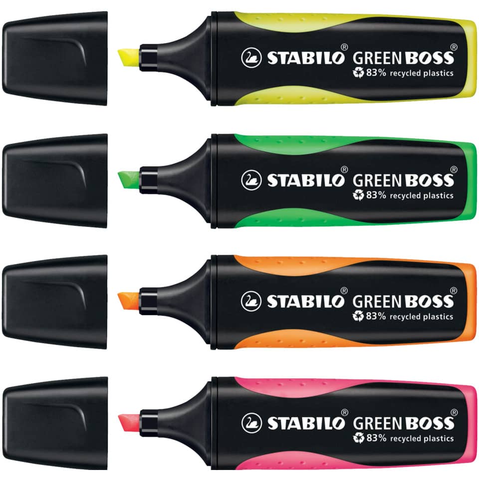 Evidenziatori Stabilo Green Boss® 2-5 mm rosa 6070/56