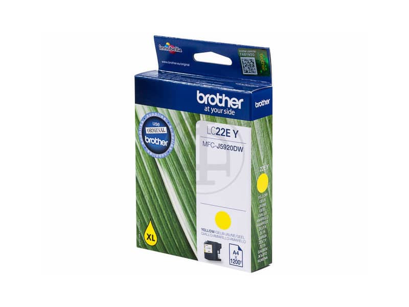 Cartuccia inkjet Brother giallo  LC-22EY